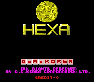 Hexa screen shot title